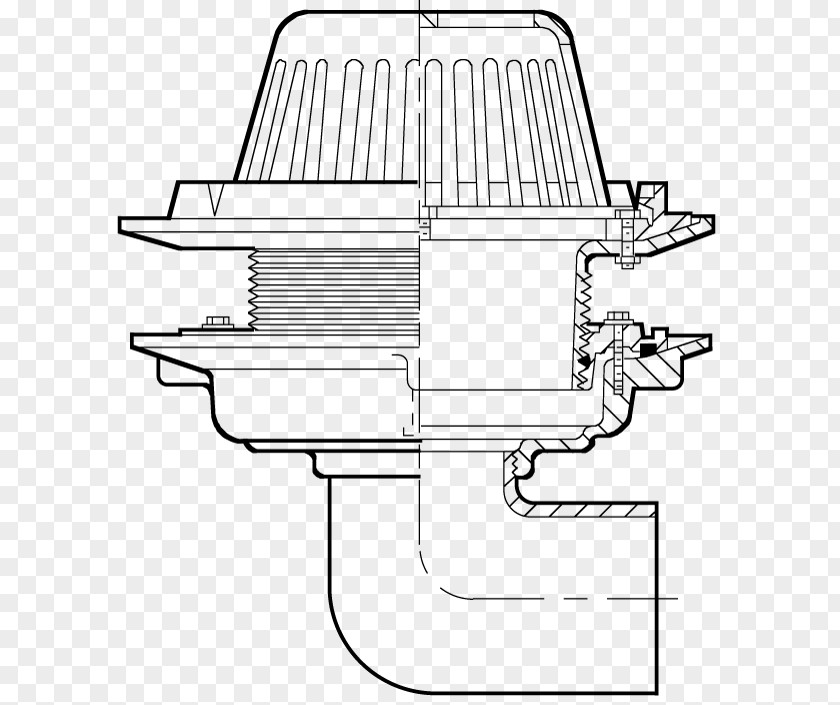 JR Smith Flat Roof Drain Architectural Engineering PNG