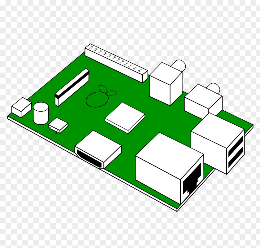 Raspberry Printed Circuit Board Electronic Clip Art PNG