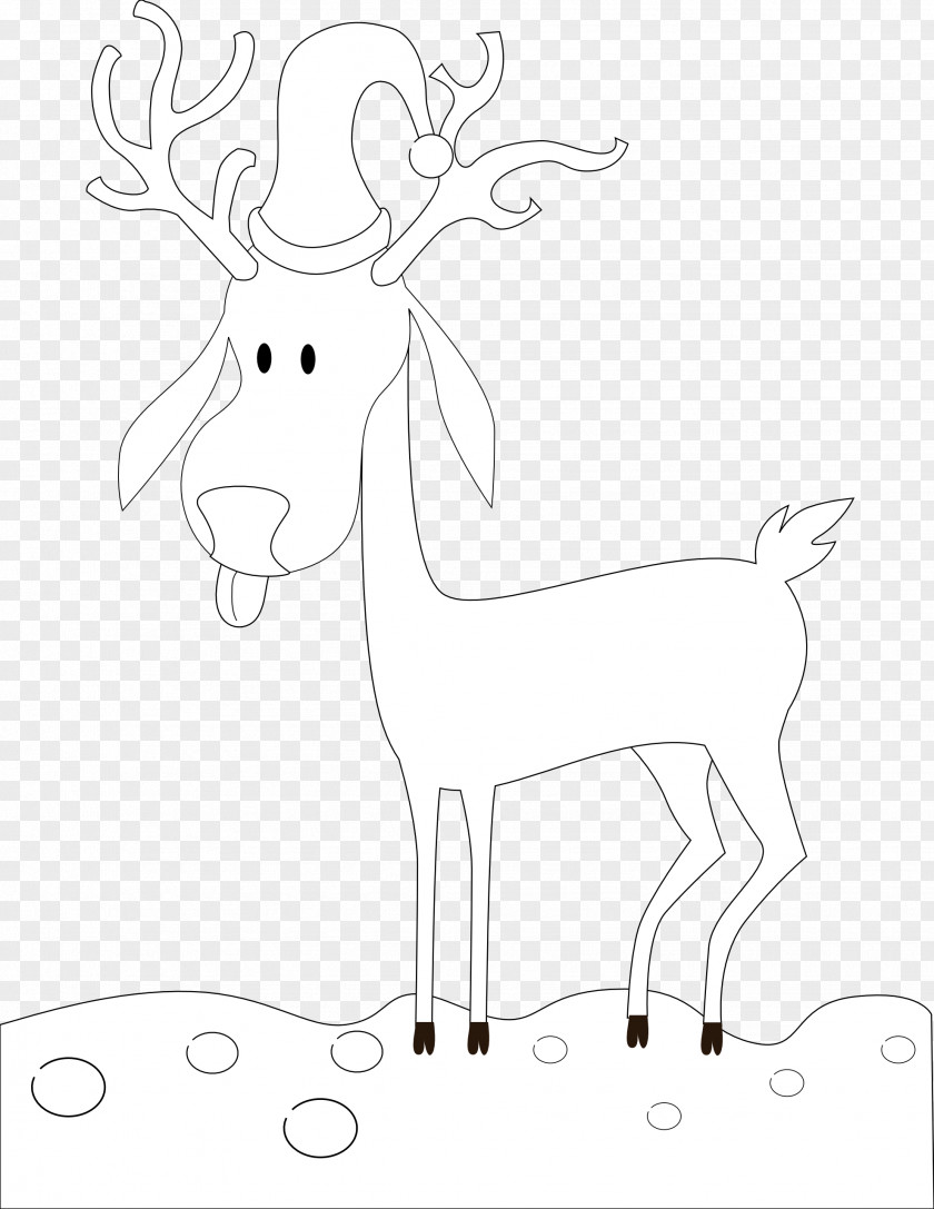 Reindeer /m/02csf Drawing Clip Art PNG