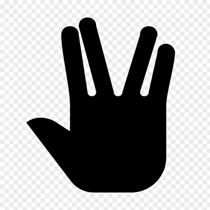 Spock Star Trek Gesture Clip Art PNG