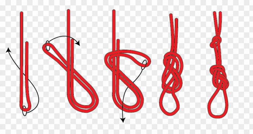 Tie The Knot Figure-eight Chain Sinnet Bowline On A Bight PNG