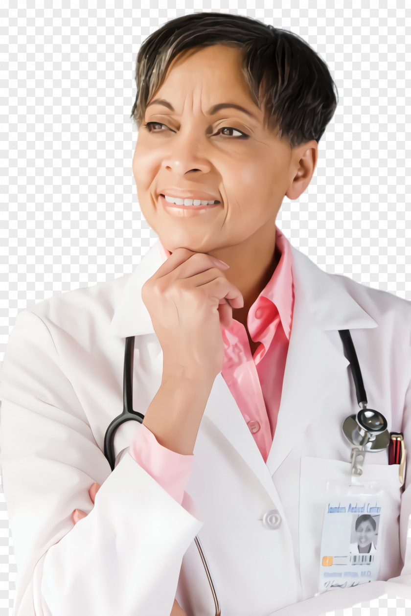 White Coat Chemical Engineer Stethoscope PNG