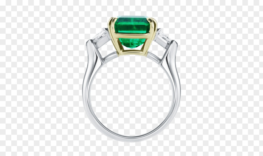 Emerald Ring Harry Winston, Inc. Jewellery Gemstone PNG