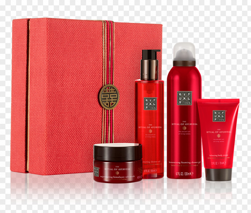 Gift Rituals The Ritual Of Ayurveda Body Rituals... Sakura Cream Lotion Cosmetics PNG