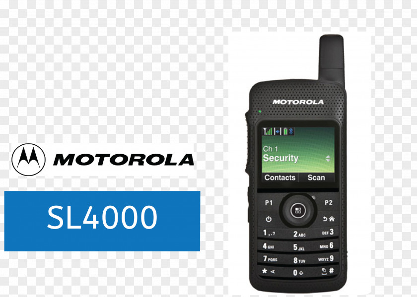 Hand-held Mobile Phone Two-way Radio Digital Motorola Solutions PNG