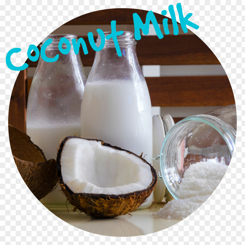 Milk Coconut Bottle PNG