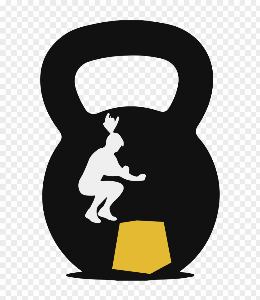 Silhouette CrossFit Exercise Fitness Centre Kettlebell Physical PNG
