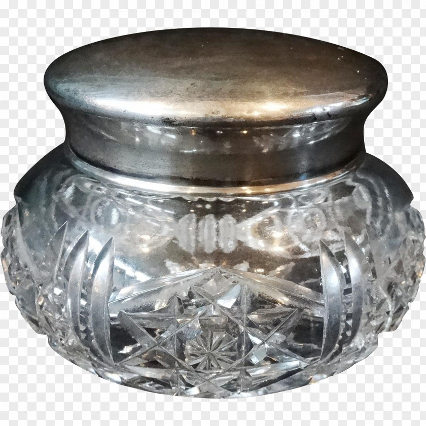 Silver Lid Table-glass PNG