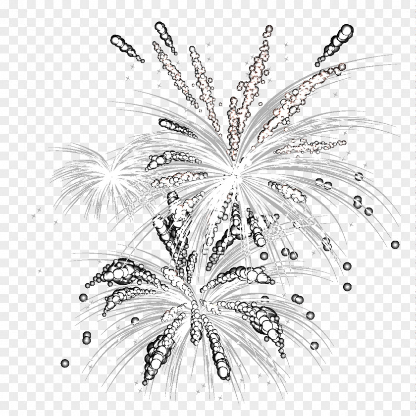 Silver Pyrotechnic Material Fireworks Computer File PNG