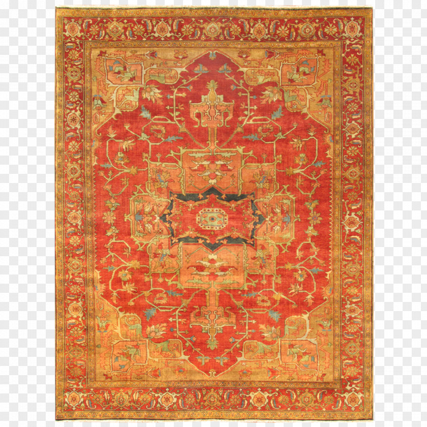 Taobao Carpet Persian Heriz Rug Wool Ushak PNG