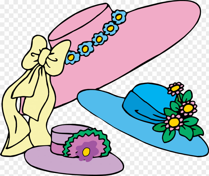 Bonnet Cliparts Easter Bunny Parade Clip Art PNG