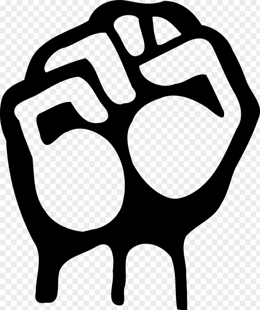 Closed Fist Raised Clip Art PNG