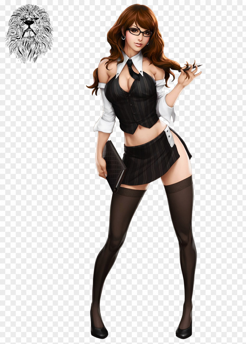 DeviantArt Artist Office Lady Drawing PNG