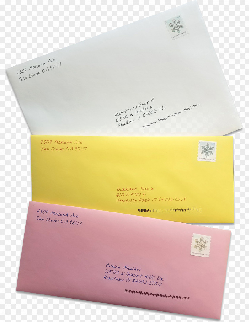 Envelope Paper Windowed Letter Wedding Invitation PNG