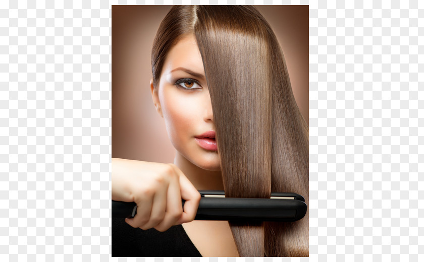 Hair Iron Straightening Hairstyle Care Beauty Parlour PNG