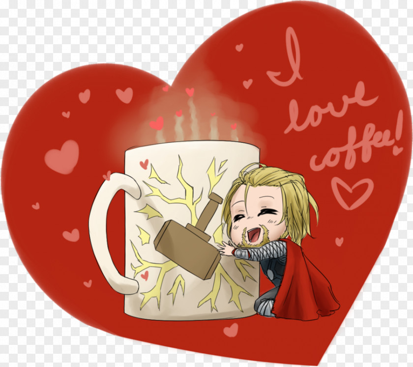 Love Coffee Christmas Ornament Character Fiction PNG