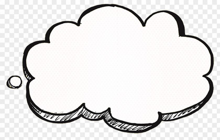 Thinking About Cloud Decorations Cartoon Drawing PNG