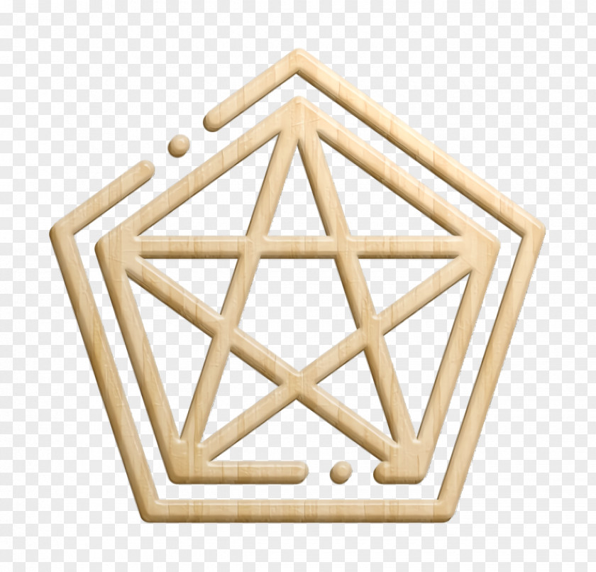 Esoteric Icon Pentagram PNG