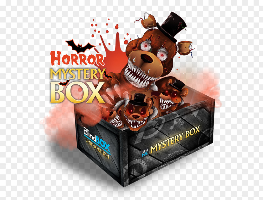 MYSTERY BOX Five Nights At Freddy's Horror Fiction Mystery Blindbox.cz PNG