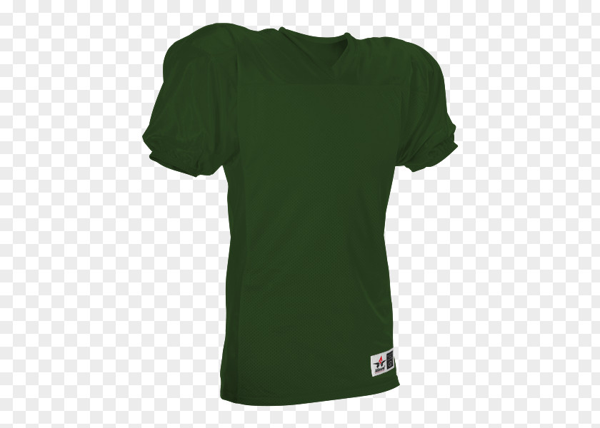 T-shirt Shoulder Sleeve Outerwear Green PNG