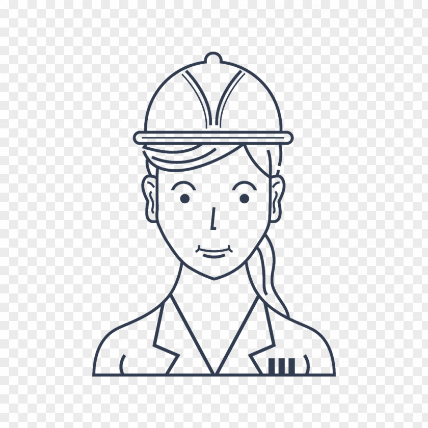 Civil Engineer Hat Clip Art /m/02csf Drawing Cartoon Line PNG