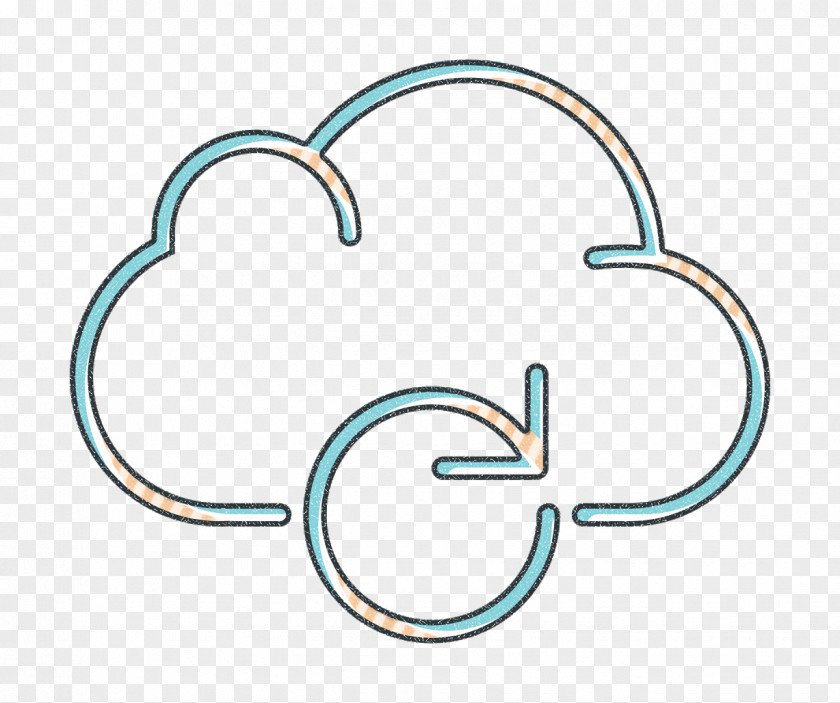 Essential Set Icon Sync Cloud Computing PNG
