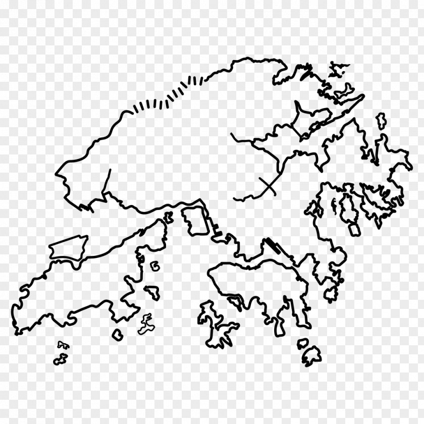 Map Blank Vector PNG