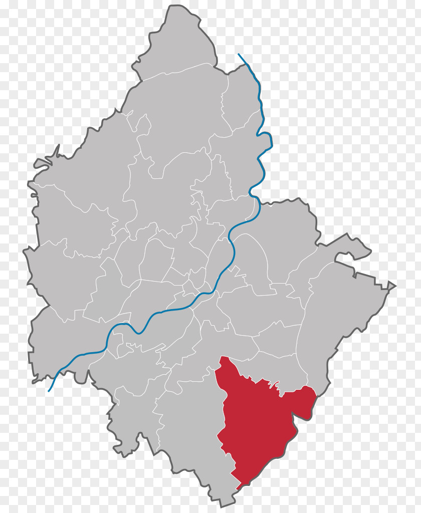 Map Oberlosa Stadtgebiet Süd Ortsteil Gemarkung PNG