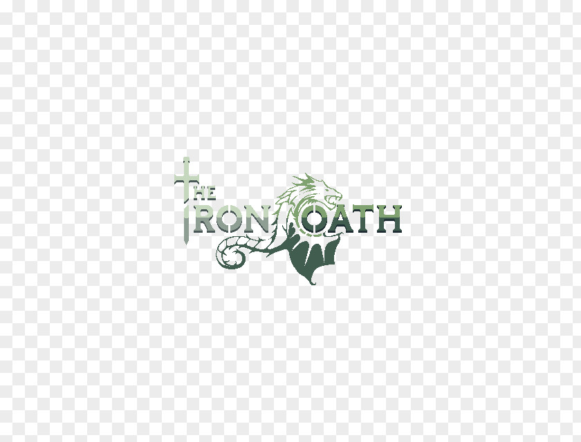 Oath The Iron Logo Turn-based Tactics Brand Font PNG