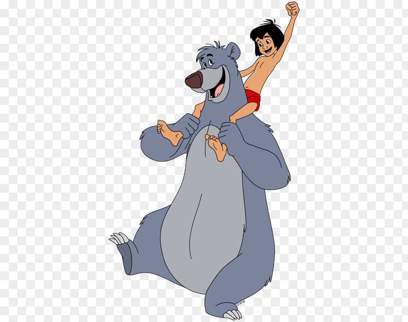 The Jungle Book Baloo Mowgli Shere Khan Bagheera PNG