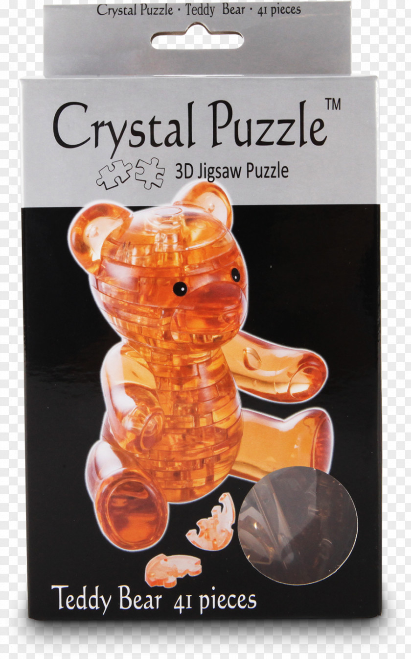 BEAR 3D Puzzle Game Three-dimensional Space Toy Crystal PNG