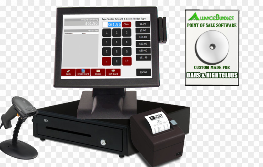 Business Point Of Sale Retail Cash Register System Sales PNG