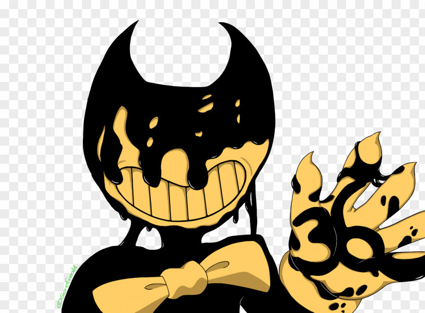 Cat Bendy And The Ink Machine Fan Art PNG