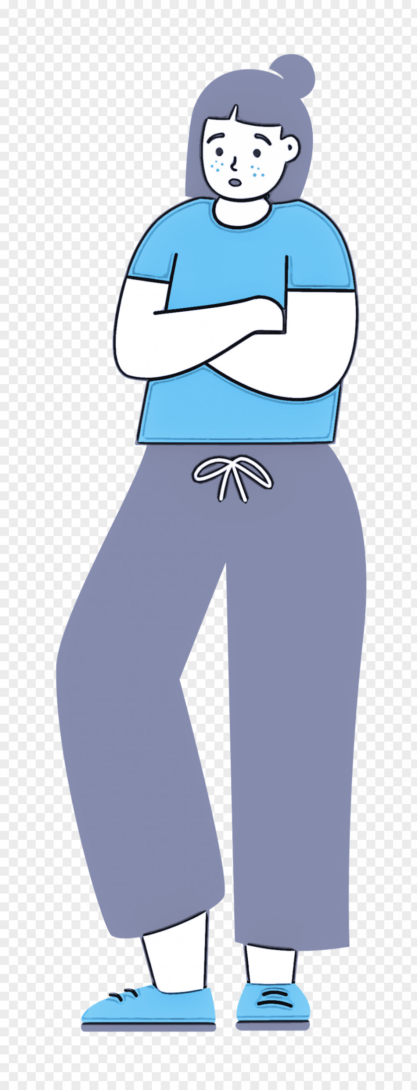 Standing Girl Woman PNG