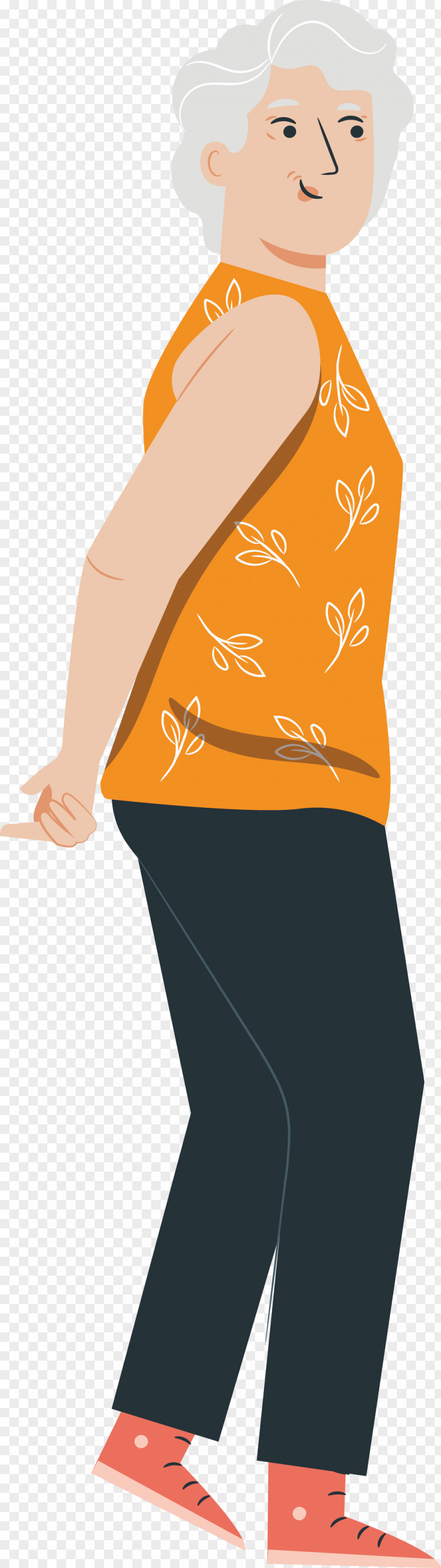 Character Orange S.a. Human PNG