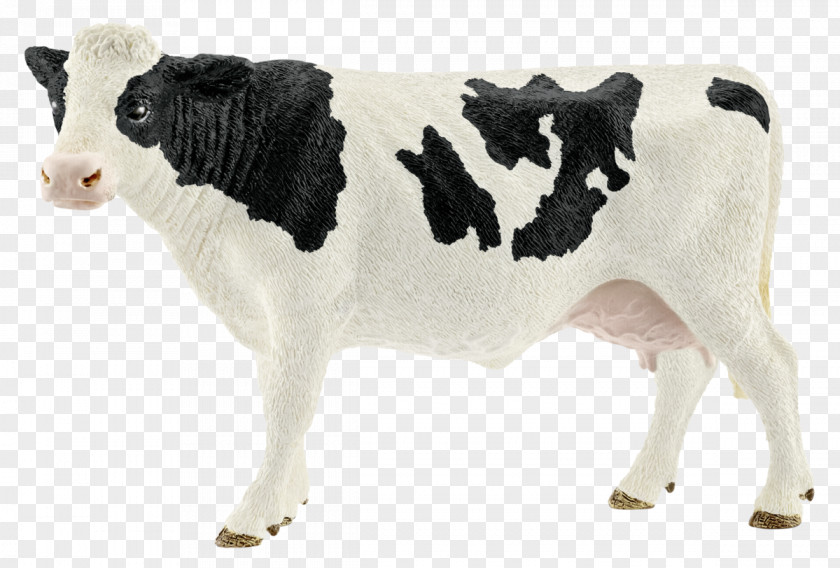 Cow Holstein Friesian Cattle Schleich Action & Toy Figures Farm Life 42386 Assorted World Animals PNG