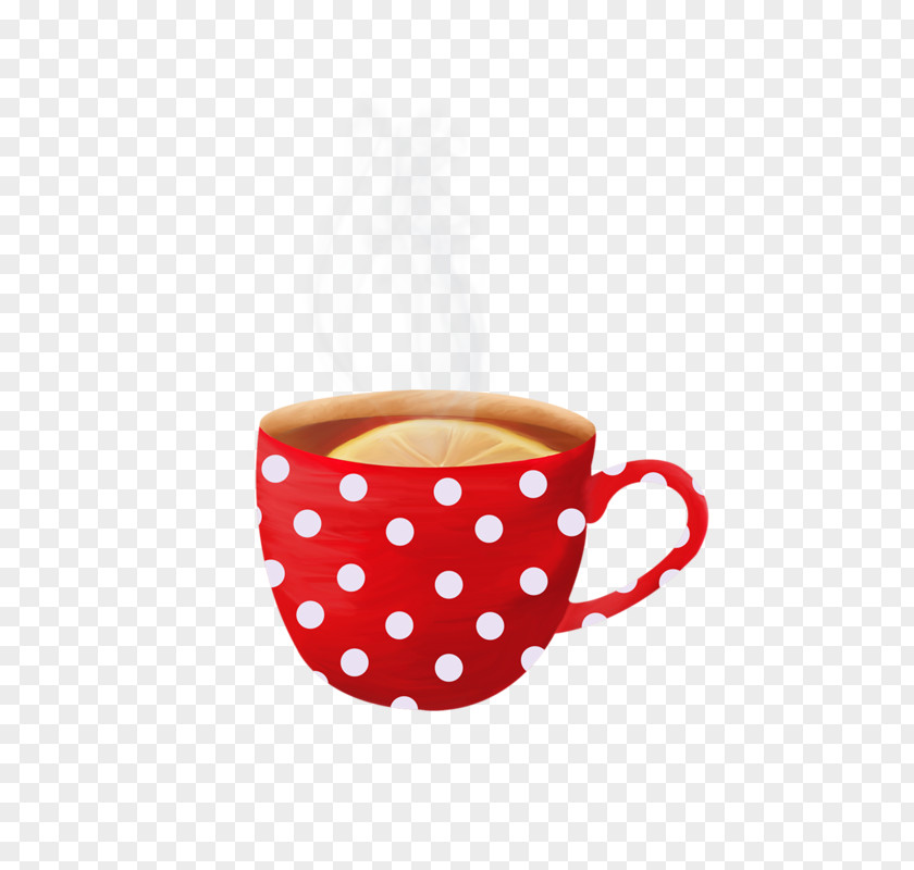 Dot Cup Coffee Teacup PNG