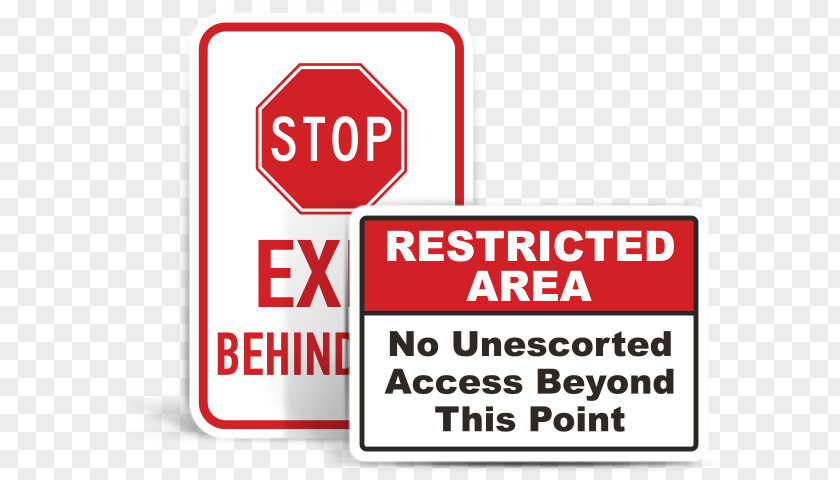 Restricted Area Traffic Sign Warning Regulatory Signage PNG
