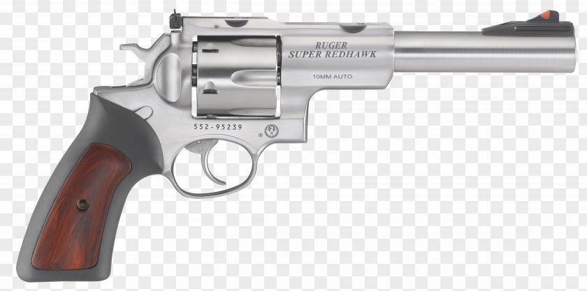 Ruger Redhawk Super 10mm Auto Sturm, & Co. Revolver PNG