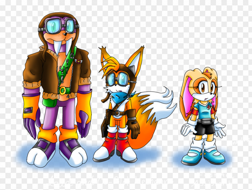 Sonic The Hedgehog Tails Cream Rabbit Princess Sally Acorn Character PNG