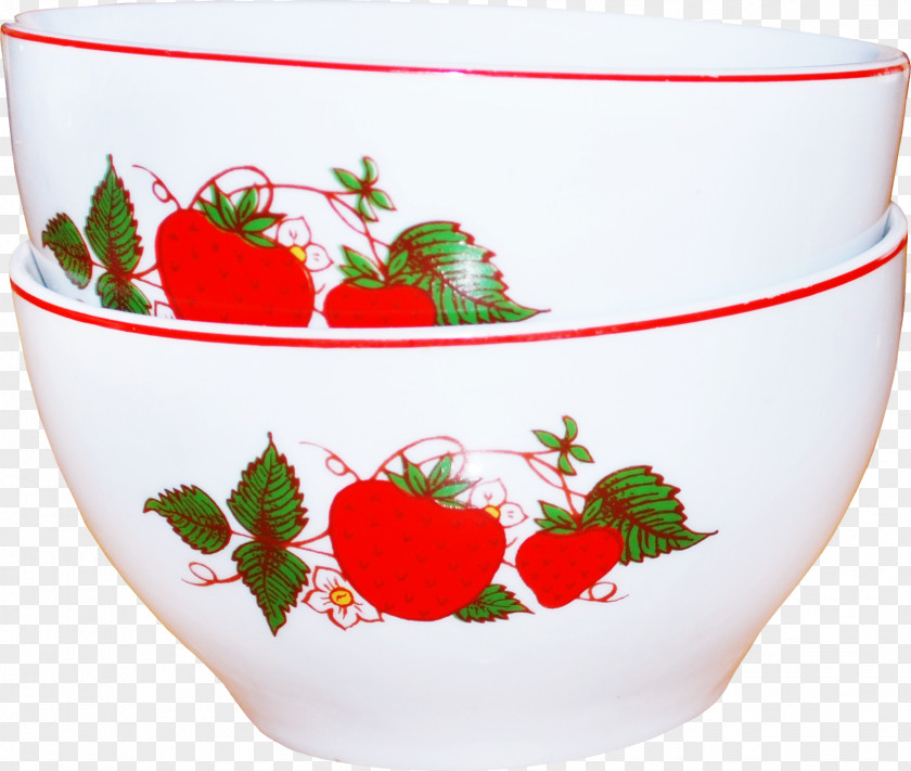 Strawberry Printing Jobs Bowl Ceramic Porcelain PNG
