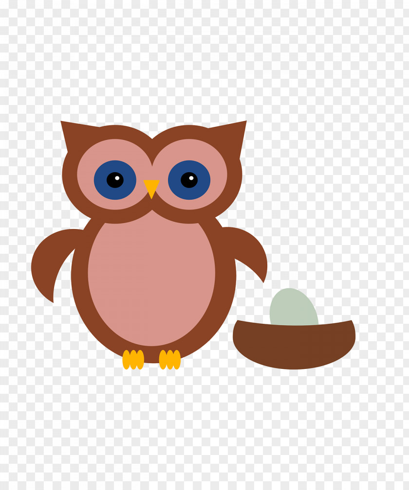 Branch Eastern Screech Owl Cartoon Baby Bird PNG