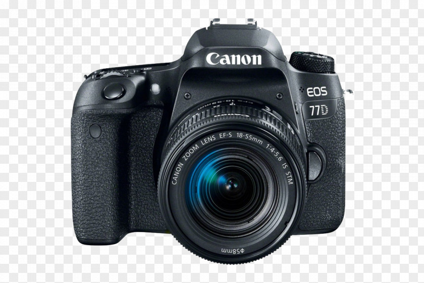 Camera Canon EOS 77D 1300D 800D EF-S 18–55mm Lens 4000D Body PNG