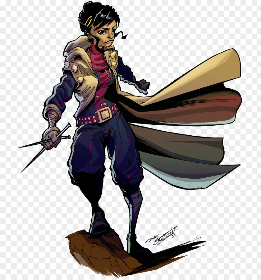 Sword Costume Design Cartoon Character PNG