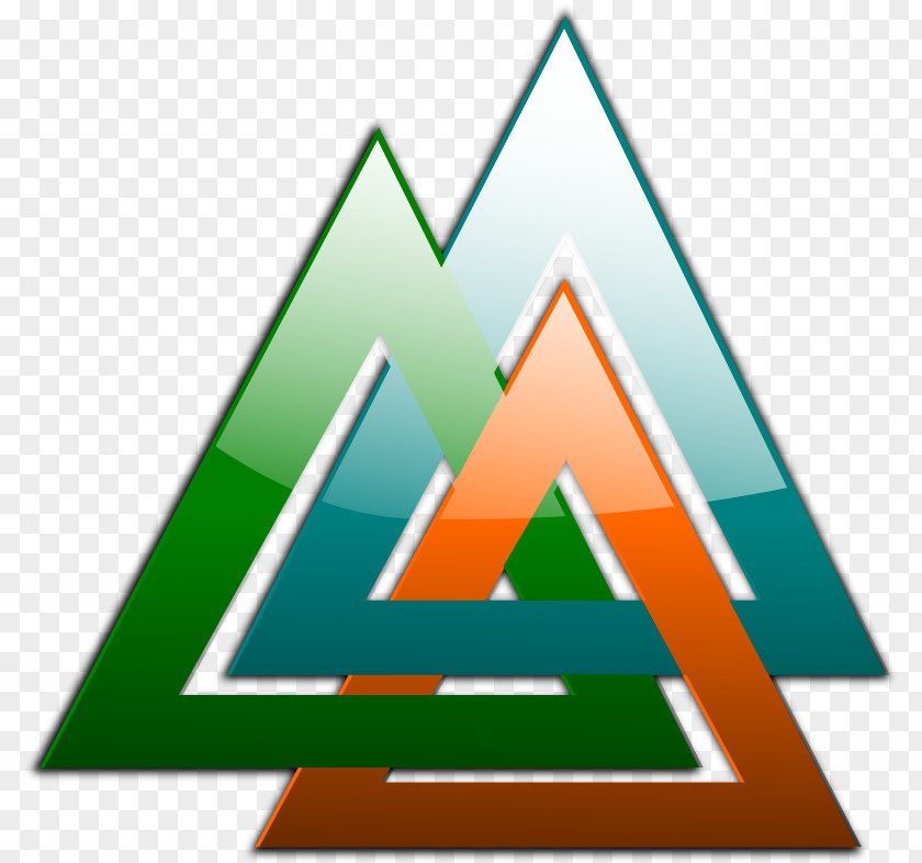 Three People Penrose Triangle Clip Art PNG