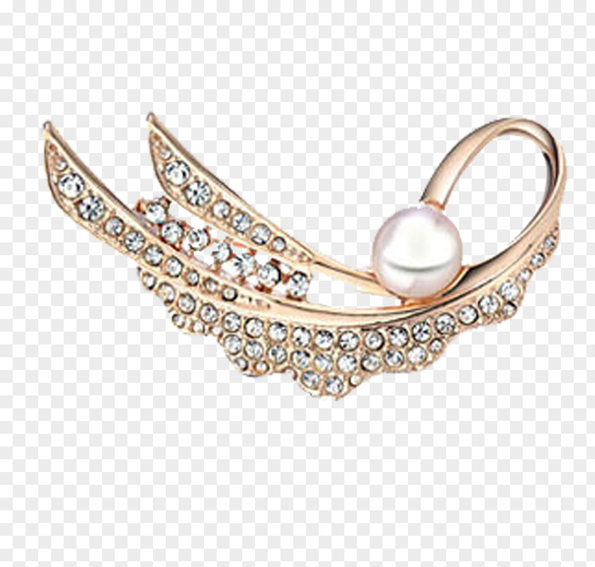Diamond Earring Brooch Gemstone Gift PNG