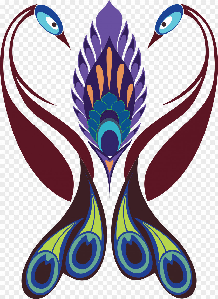 Peacock Pattern India Feather Clip Art PNG