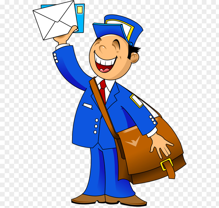 Postman Mail Carrier Clip Art PNG