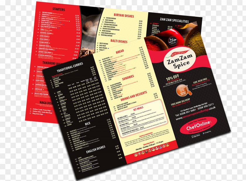 Restaurant Leaflets Take-out Menu Customer Cafeteria PNG