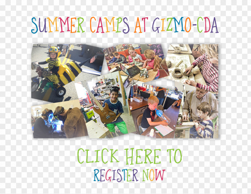 Summer 2018 Gizmo: Coeur D'Alene's Makerspace Camp Toy Plastic PNG